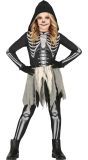 Skelet Halloween Jurkje Meisje