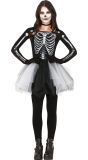 Skelet Halloween Jurkje Meisjes 14-16 Jaar