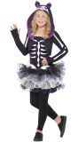 Skelet Kat Outfit Meisjes