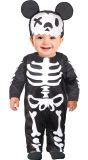 Skelet Mickey Mouse Baby Kostuum Halloween