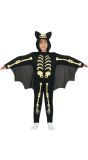 Skelet Vleermuis Onesie Kind