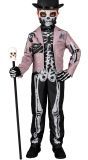 Skeletgroom Kostuum Jongens Grijs