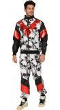 Skull Foute Trainingspak Zwart Rood
