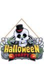 Skull Halloween Party Decoratie Bord