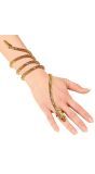 Slang Vinger Armband Goud