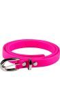 Smalle Disco Riem Neon Roze