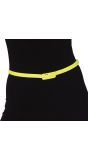 Smalle Neon Gele Riem
