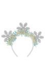 Sneeuwvlok Haarband Glitter Dames Heren