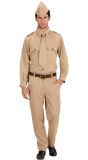Soldaat Beige Kostuum
