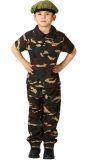 Soldaat Leger Camouflage Kostuum Kinderen