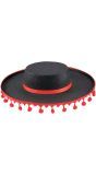 Spaanse Flamenco Hoed