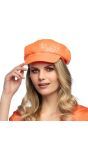 Spangles Neon Oranje Pailletten Pet