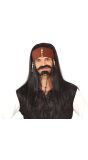 Sparrow Piraten Pruik met Hoofdband