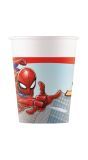 Spiderman Kinderfeestje Bekers 8 Stuks