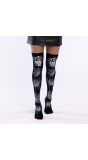 Spinnenweb Panty Zwart Halloween Dames