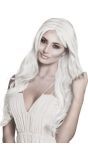 Spookachtige Prinses Witte Pruik Dames