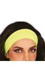 Sportieve Neongele 80's Hoofdband