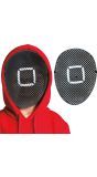 Squid Game Kind Masker Vierkant