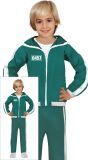 Squid Game Trainingspak Groen Kinderen