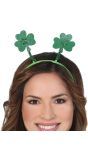St Patrick's Day Clover Haarband