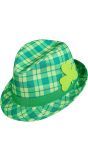 St. Patrick's Day Tartan Fedora