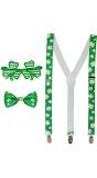 St. Patricksday Hipster Accessoire Setje