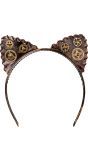 Steamcat Haarband met Oortjes