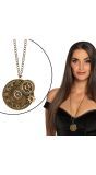 Steampunk Klok Ketting