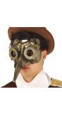 Steampunk Masker met Neus