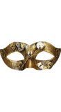 Steampunk Oogmasker Goud
