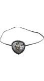 Steampunk Pailletten Ooglapje