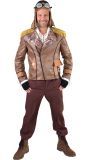 Steampunk Piloten Jas Mannen