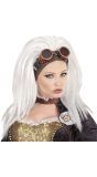 Steampunk Pruik met Stofbril