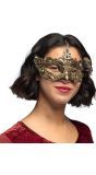 Steampunk Venetiaans Masker Goud Dames