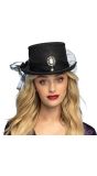 Steampunk Weduwe Hoed Halloween