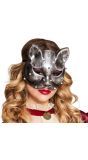 Steampussy Halfmasker met Spikes