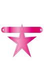 Ster Banner Magenta