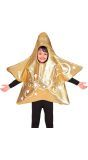 Ster Kostuum Goud Kinderen Jongens Meisjes