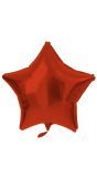 Stervorm Folieballon 48cm Metallic Rood