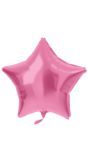 Stervorm Folieballon 48cm Roze Metallic