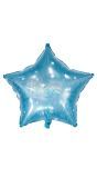 Stervorm Folieballon 61cm Galatic Aqua