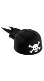 Stoere Zwarte Piratenhoed Kind
