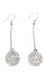 Strass Bol Oorbellen