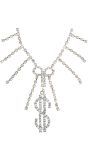 Strass Dollar Nekband