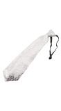 Stropdas met Led Pailletten Zilver