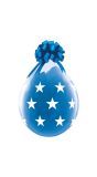 Stuffer Ballonnen Blauw met Sterren