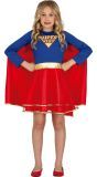 Supergirl Superhero Jurk Kind