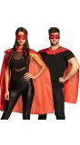 Superheld Verkleed set Rood