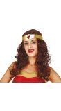 Superwoman Pruik met Hoofdband