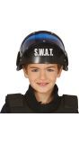 Swat Helm met Blauw Vizier Kind